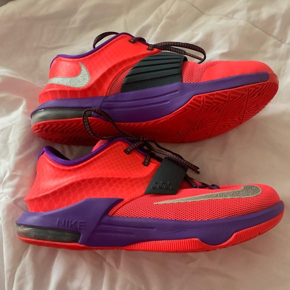 🏀VGUC Kids Nike-KD Sz-7Y Awesome Perfect “KevinDurant” Great 9-10 Condition🤩🏀 - Picture 5 of 16